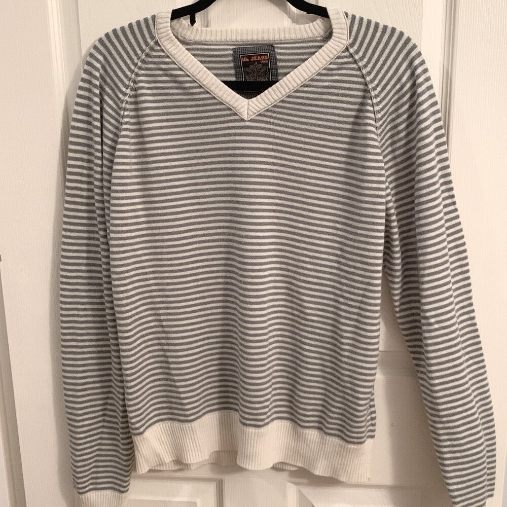 Mens UB Jeans Striped Sweater